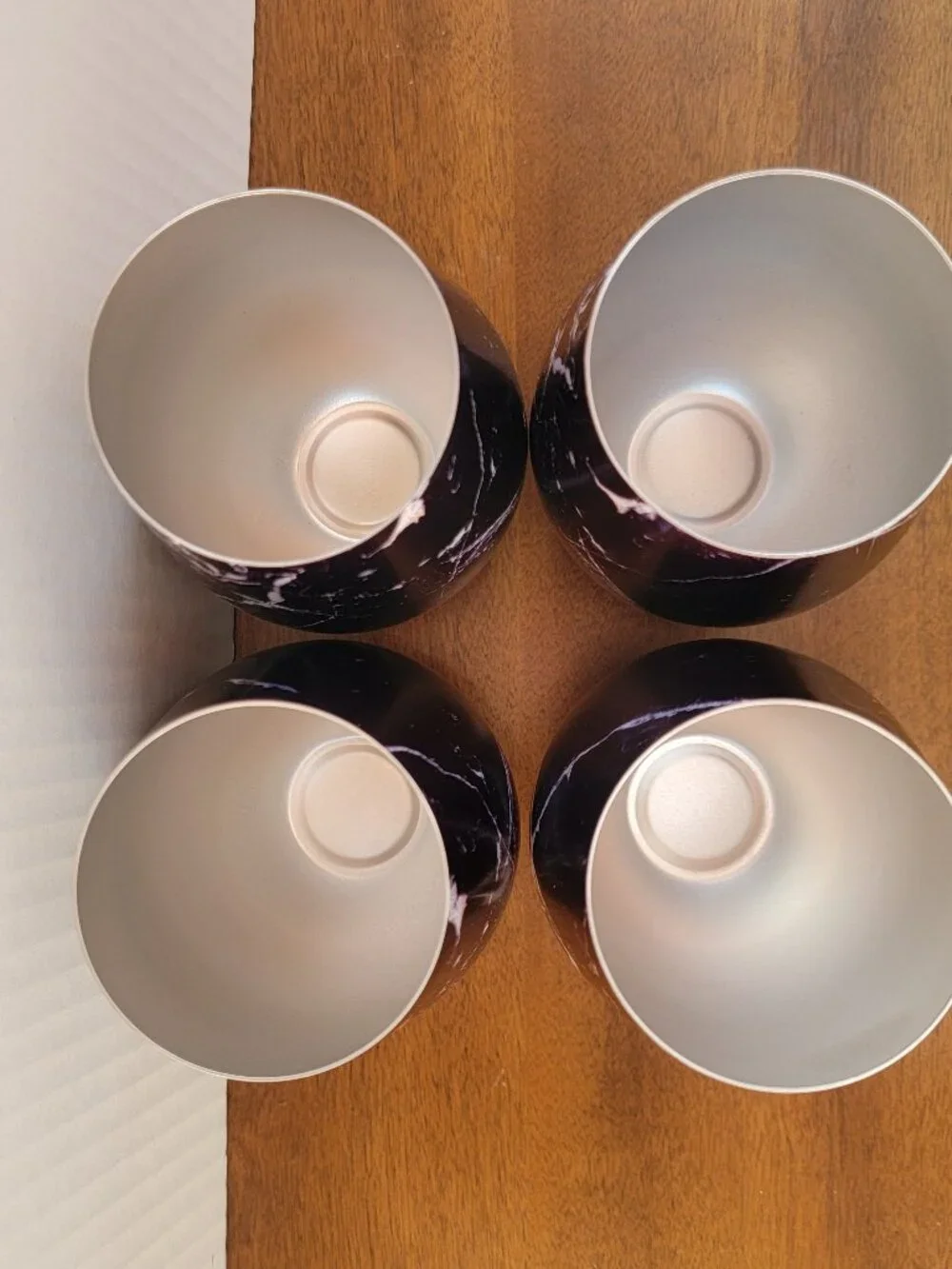 FineDine Stainless Steel Unbreakable Glasses